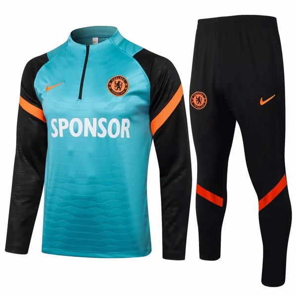 Chandal Chelsea 2021 2022 Verde Negro Naranja